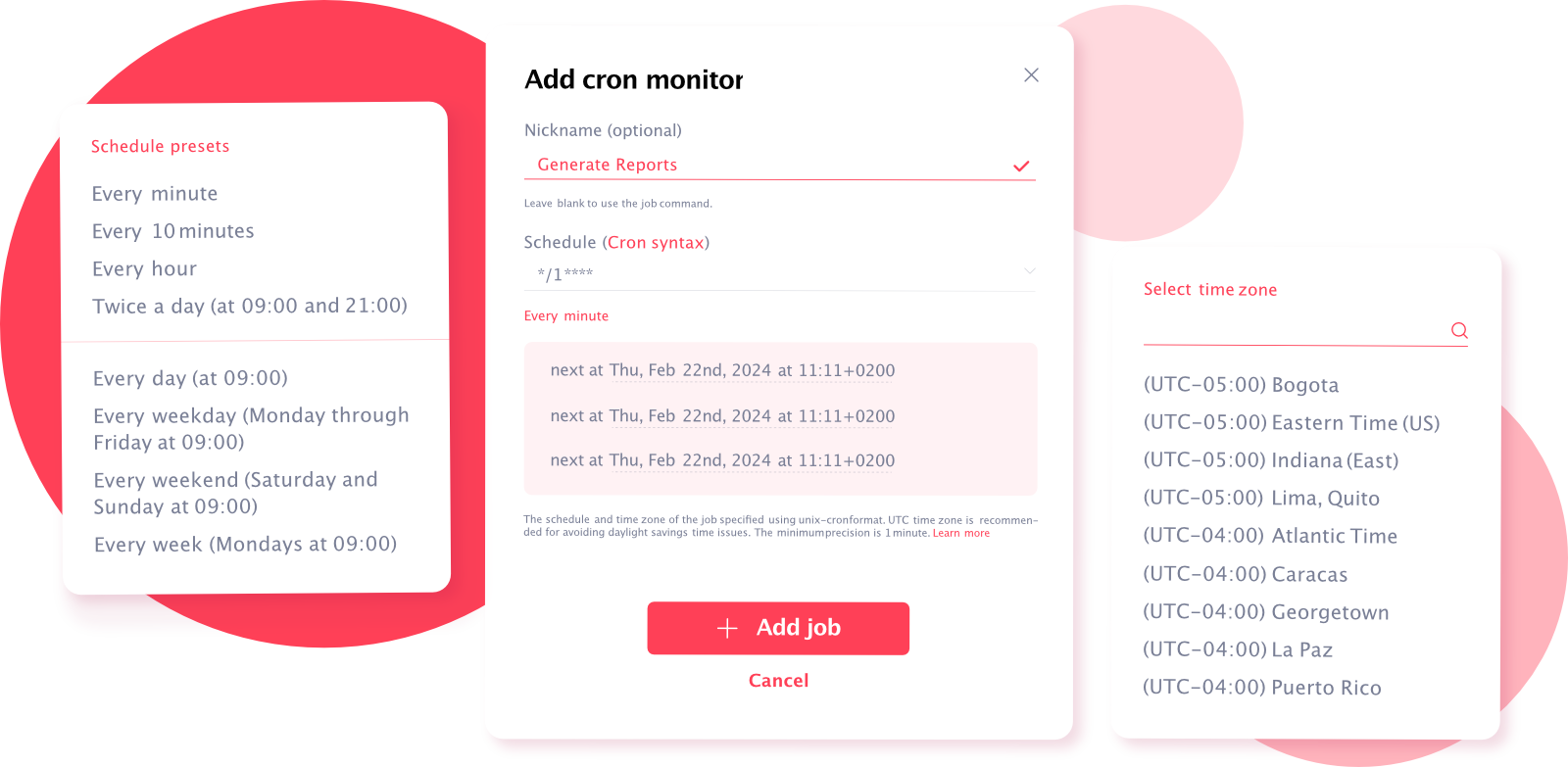 Cron expression to go cron expression editor